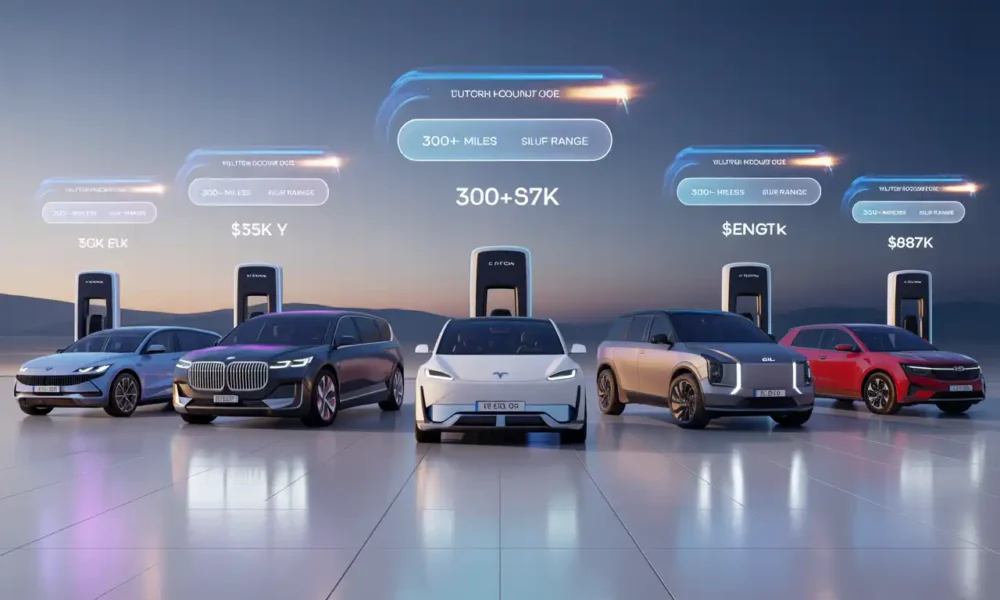 Best electric SUVs 2026 complete comparison featuring top models with pricing and range data
