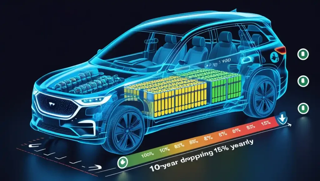 Electric SUV battery life warranty coverage and replacement costs breakdown