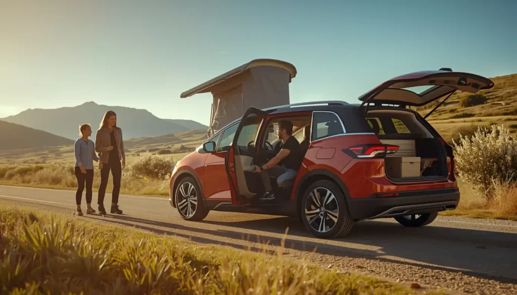Family using Volkswagen ID 4 electric SUV - everything you need to know before buying
