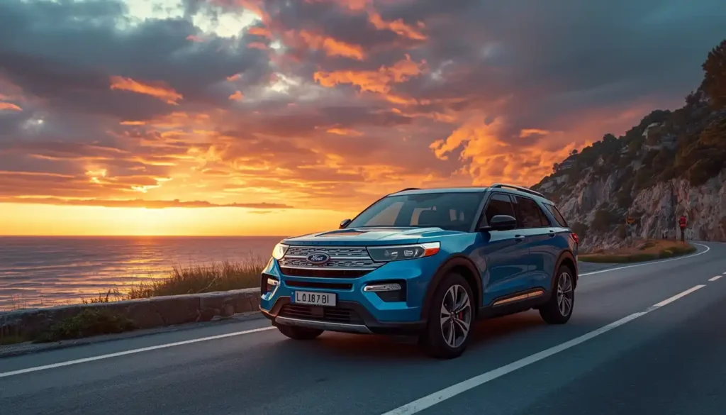 Ford Explorer EV electric SUV available in Europe only not sold in USA market
