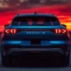 Ford Mustang SUV 2026 Mach-E electric crossover with premium design and iconic tri-bar taillights