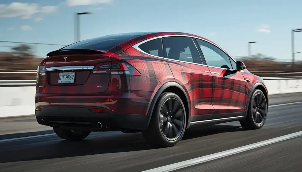 Tesla Model X Plaid performance test showing 0-60 acceleration on race track