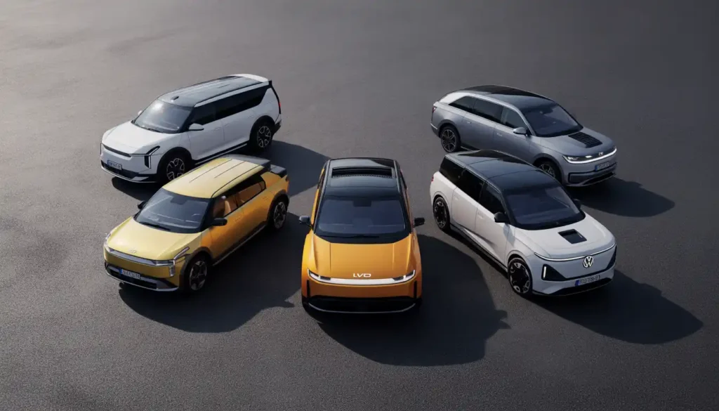 Best 7 Seat Electric SUV 2026 Rankings Kia EV9 Hyundai Ioniq 9
