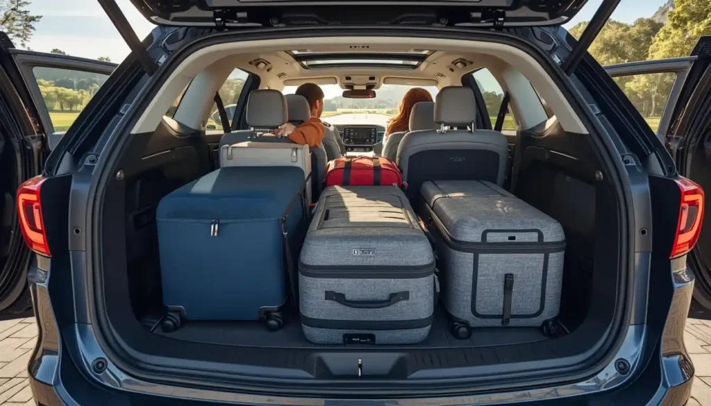 Best 7 Seat Electric SUV Boot Space With All 7 Seats Up