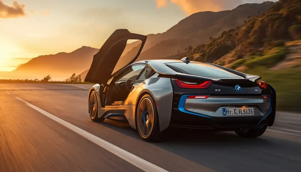 `2026 BMW i8 fuel economy mpg hybrid range real world driving view`