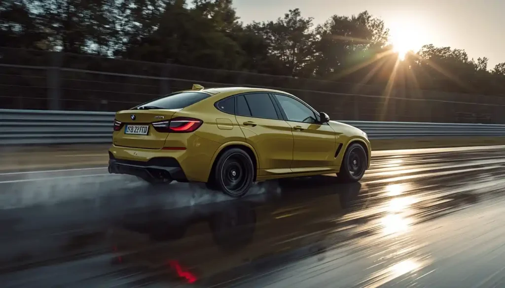 BMW XM 2026 738hp V8 hybrid performance on track