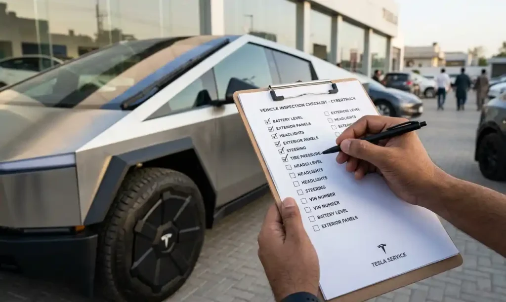 Cybertruck used buyer checklist — 5 things to check before buying