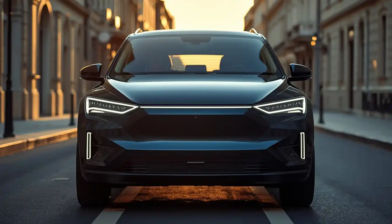 Ford Explorer EV Standard Range RWD electric SUV front view