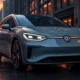 Volkswagen ID.3 2026 electric hatchback front view in modern city