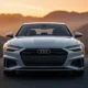 2026 Audi A6 review – exterior front three-quarter view in Glacier White