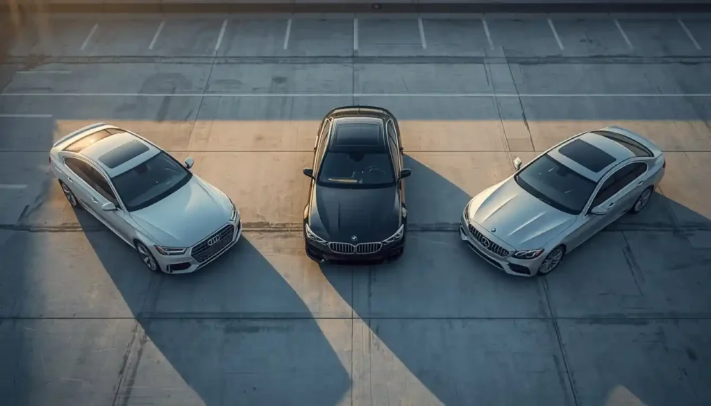 Audi A6 vs BMW 5 Series vs Mercedes E-Class – luxury sedan comparison