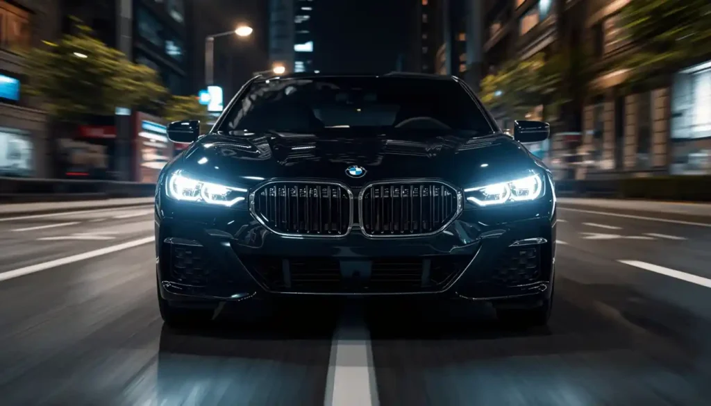 BMW i7 xDrive60 0-60 mph performance AWD sedan