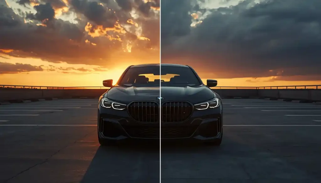BMW i7 xDrive60 vs Mercedes EQS 450 luxury electric sedan