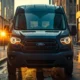 Ford E-Transit Review 2026 electric cargo van front exterior