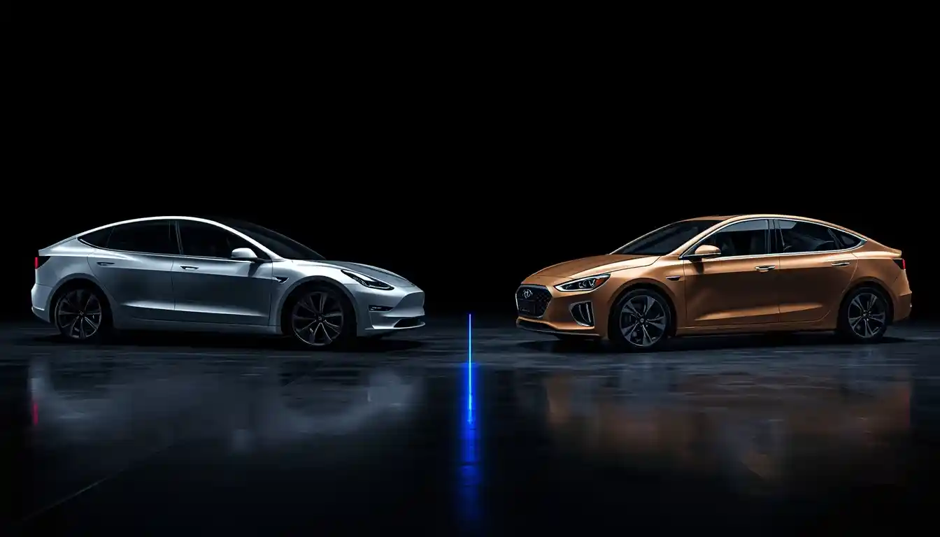 Tesla Model Y vs Hyundai Ioniq 5 full comparison side by side
