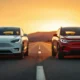 Tesla Model Y vs Volkswagen ID.4 side-by-side comparison 2026 electric SUV