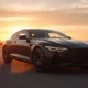 2026 Genesis GV80 Coupe Black full exterior view in Uyuni White