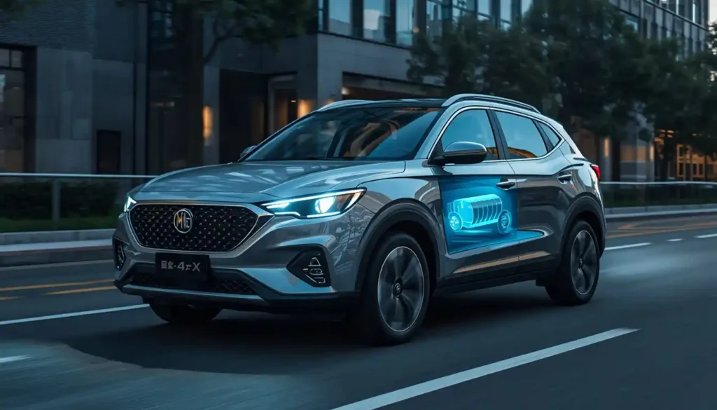 MG 4X electric SUV semi solid state battery tech 2026
