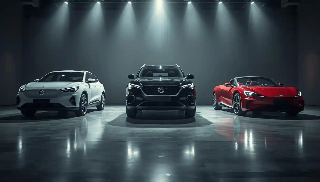 MG electric car 2026 buyers guide featuring MG4 EV Urban MGS6 EV and MG Cyberster lineup comparison