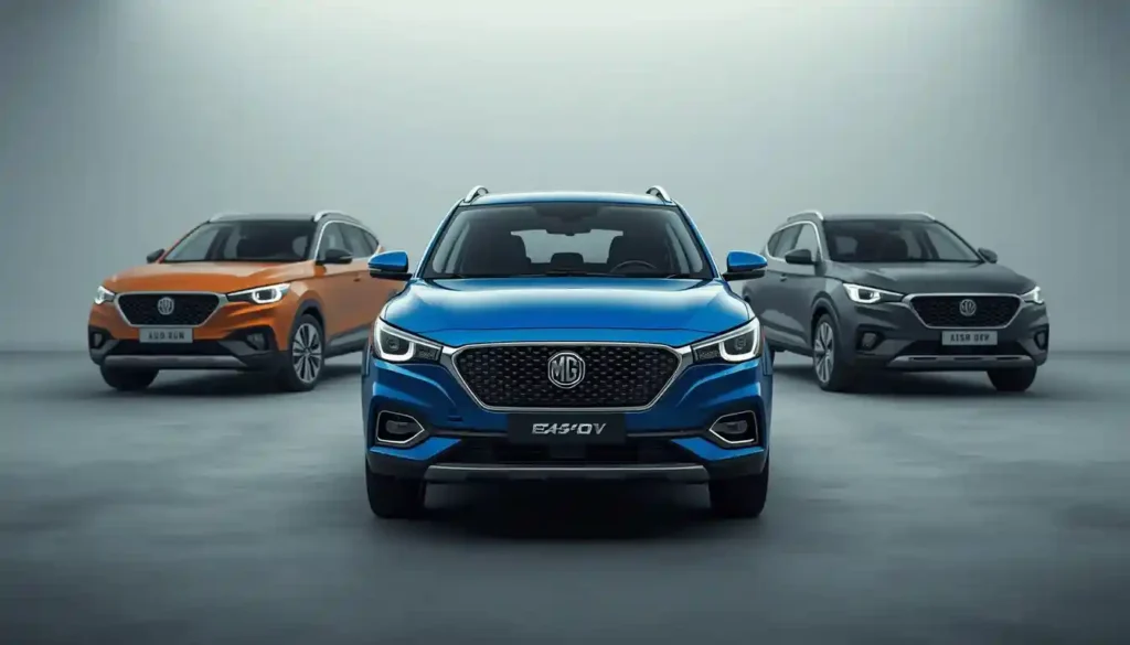 MG electric car vs rivals 2026 MG4 EV versus Volkswagen ID3 BYD Dolphin Kia EV4 Tesla Model Y comparison