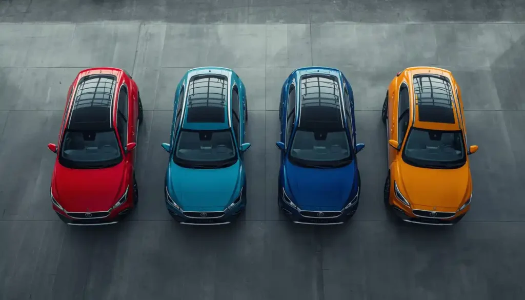 Full MG electric SUV lineup all models compared