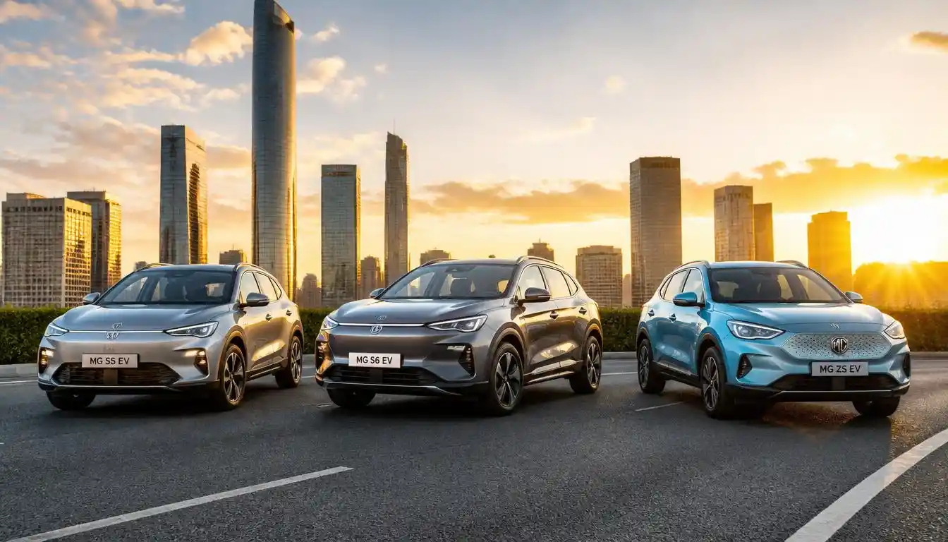 MG electric SUVs full lineup 2026 comparison